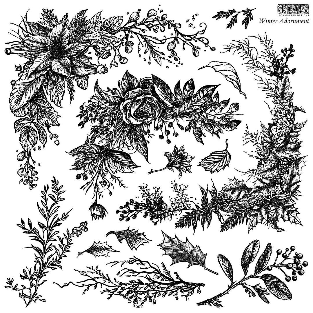 Iron Orchid Design Stamps