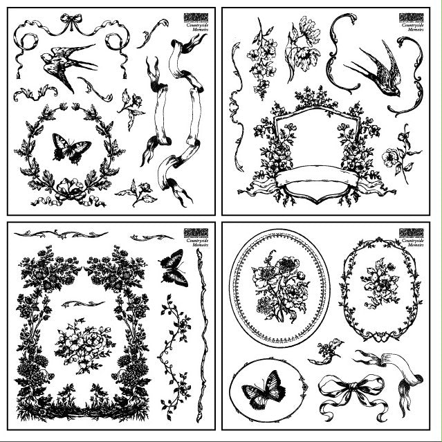 Iron Orchid Design Stamps