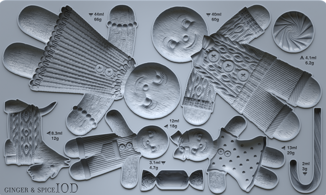 Iron Orchid Design Moulds