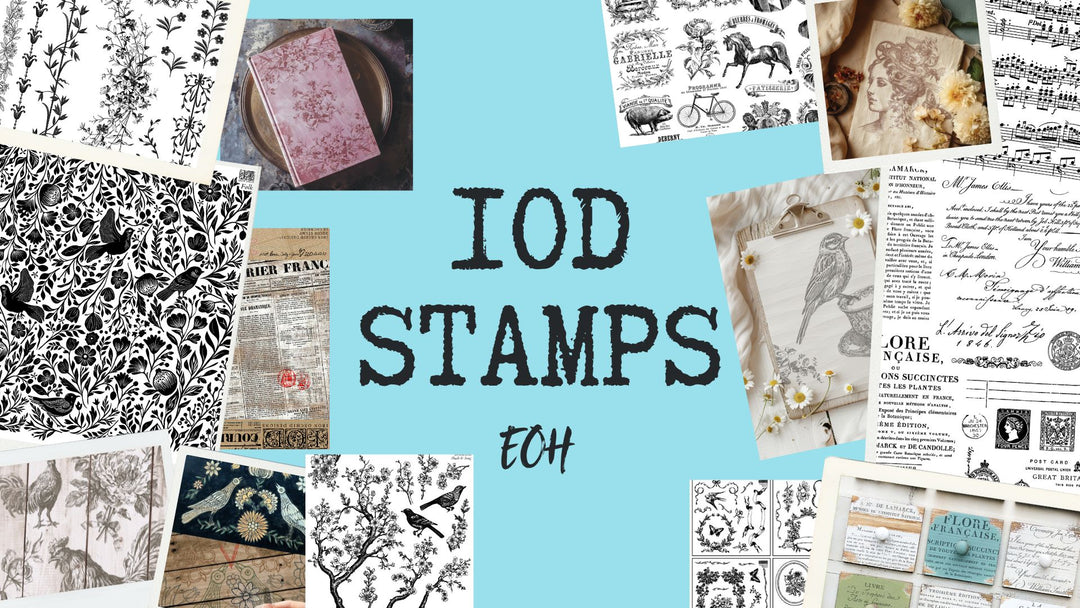 Iron Orchid Design Stamps