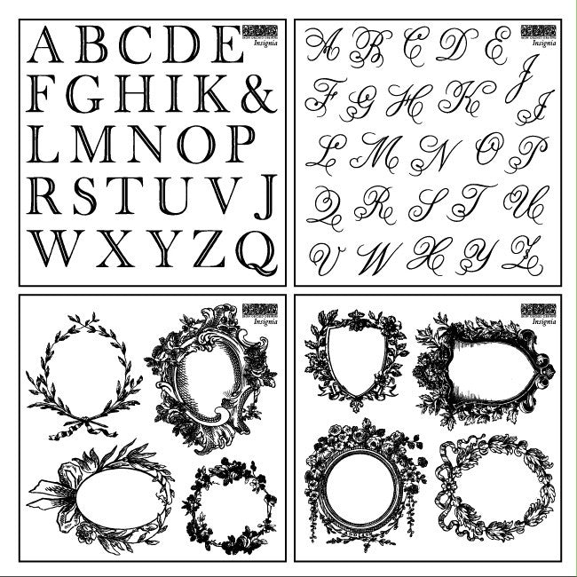 Iron Orchid Design Stamps