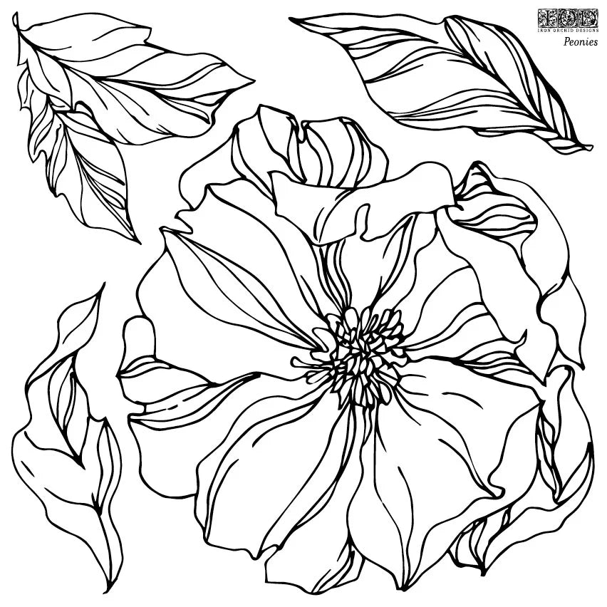 Iron Orchid Design Stamps