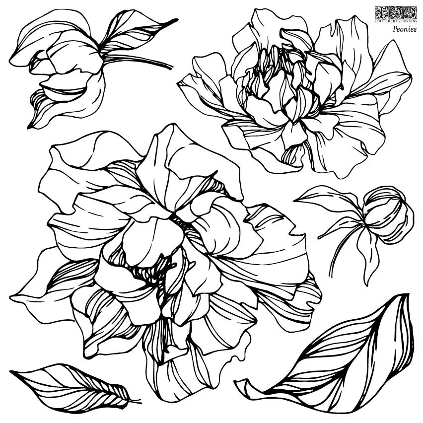 Iron Orchid Design Stamps