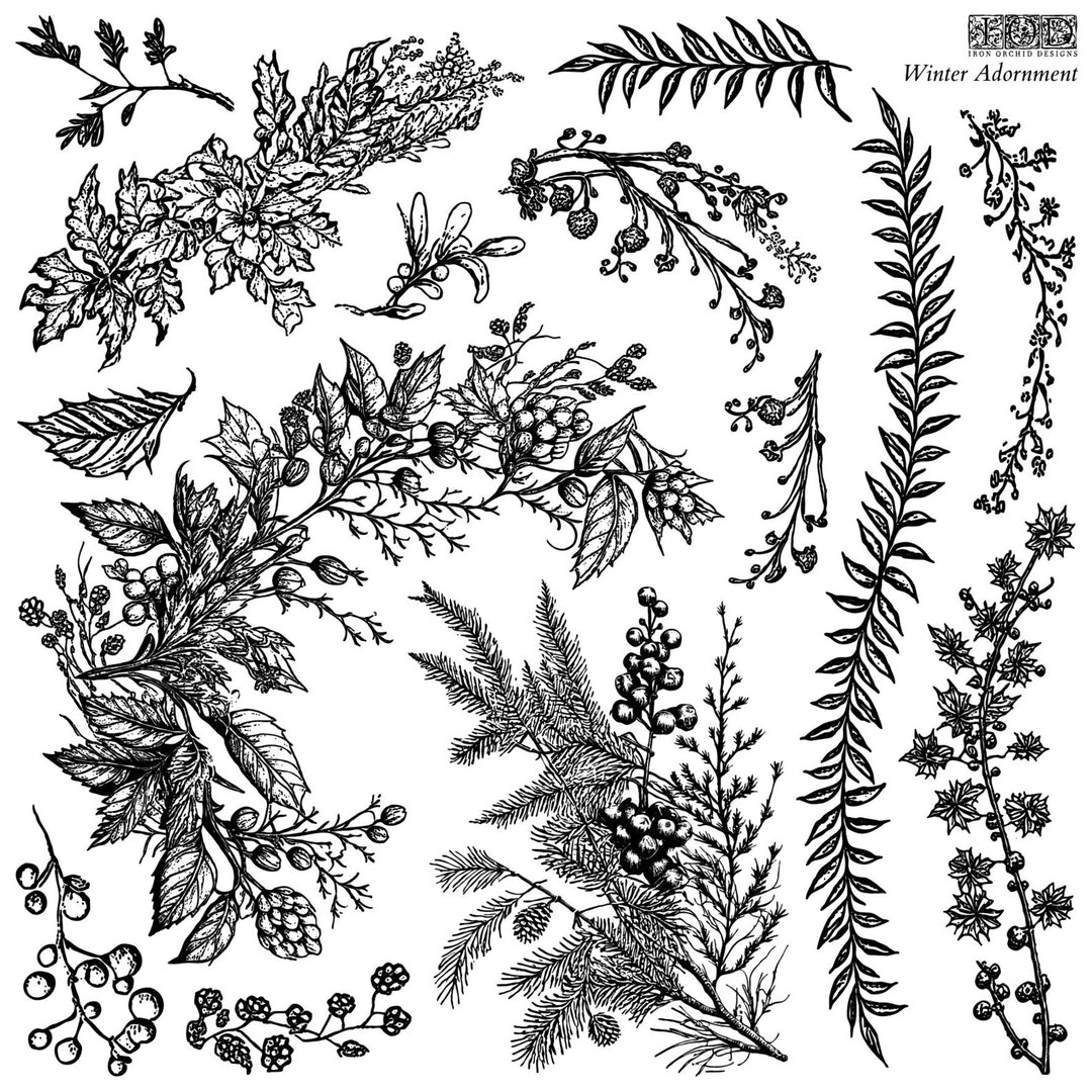 Iron Orchid Design Stamps