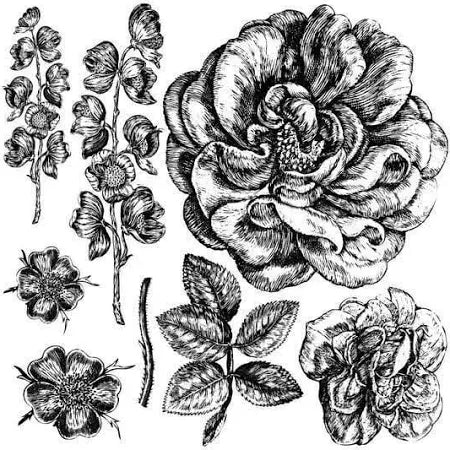 Iron Orchid Design Stamps