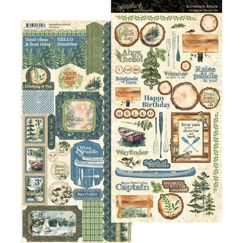 graphic45 Stickers Set