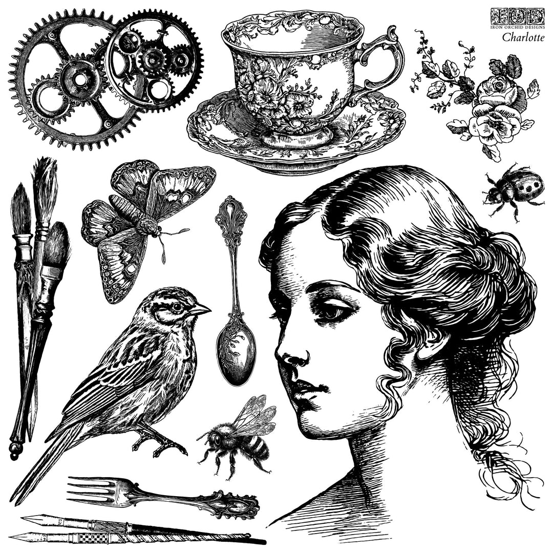 Iron Orchid Design Stamps