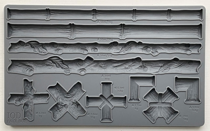 Great 6x10 Mould for adding additions to furniture, wall art, or making your own projects.