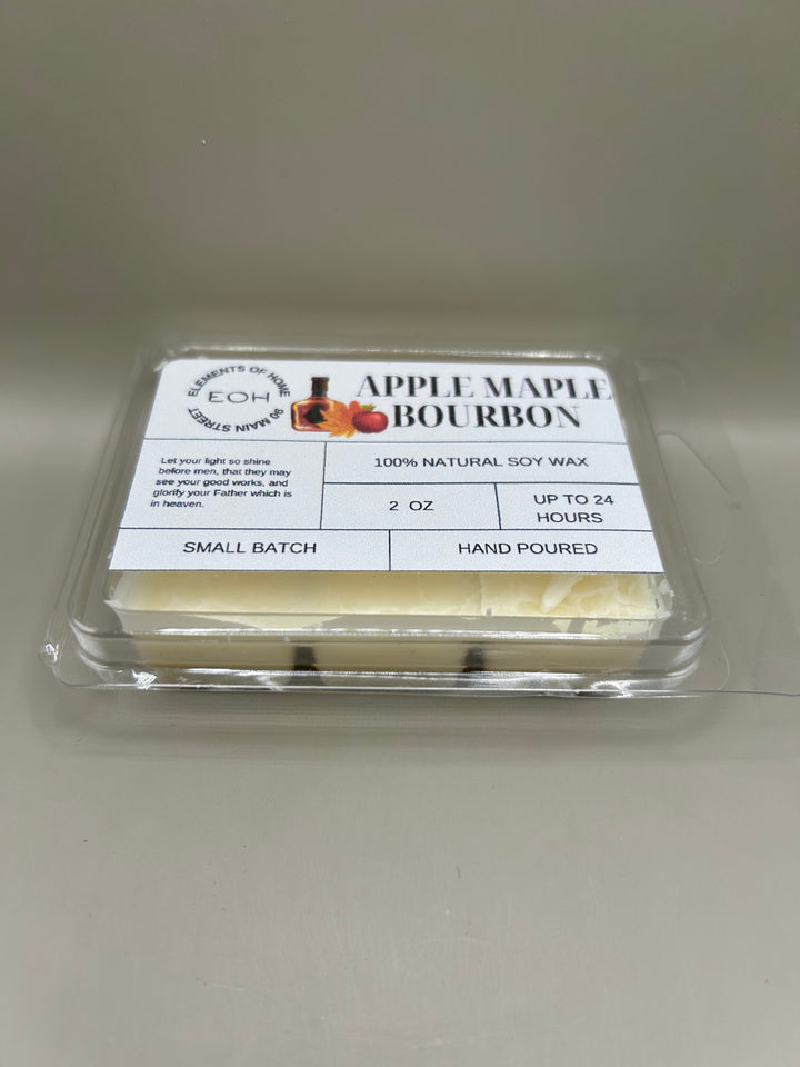 Apple Maple Bourbon Candles