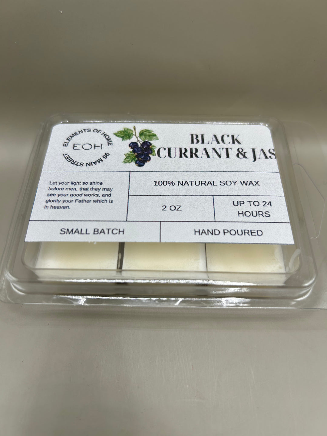 Black Currant & Jas Candle