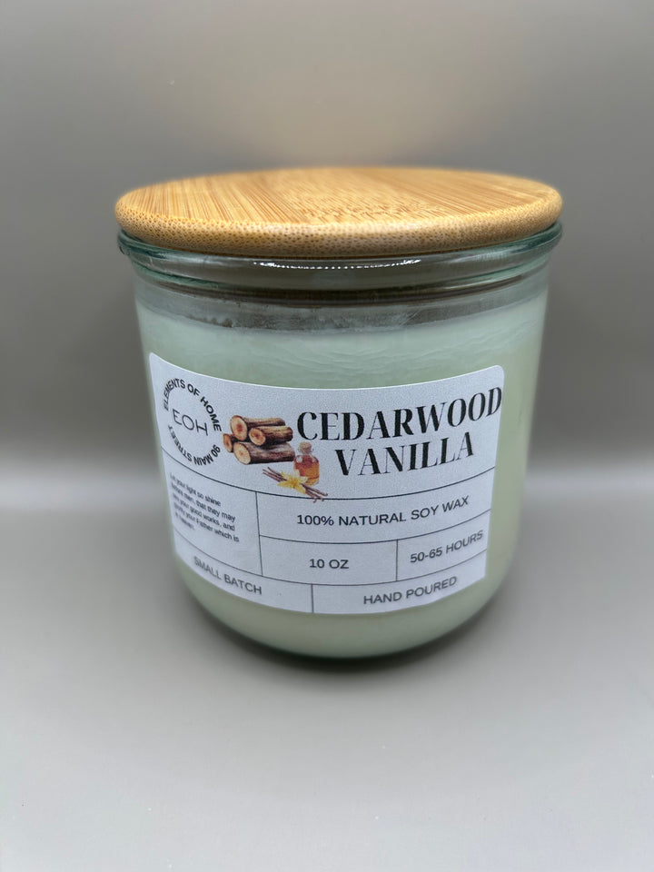Cedarwood Vanilla Candles