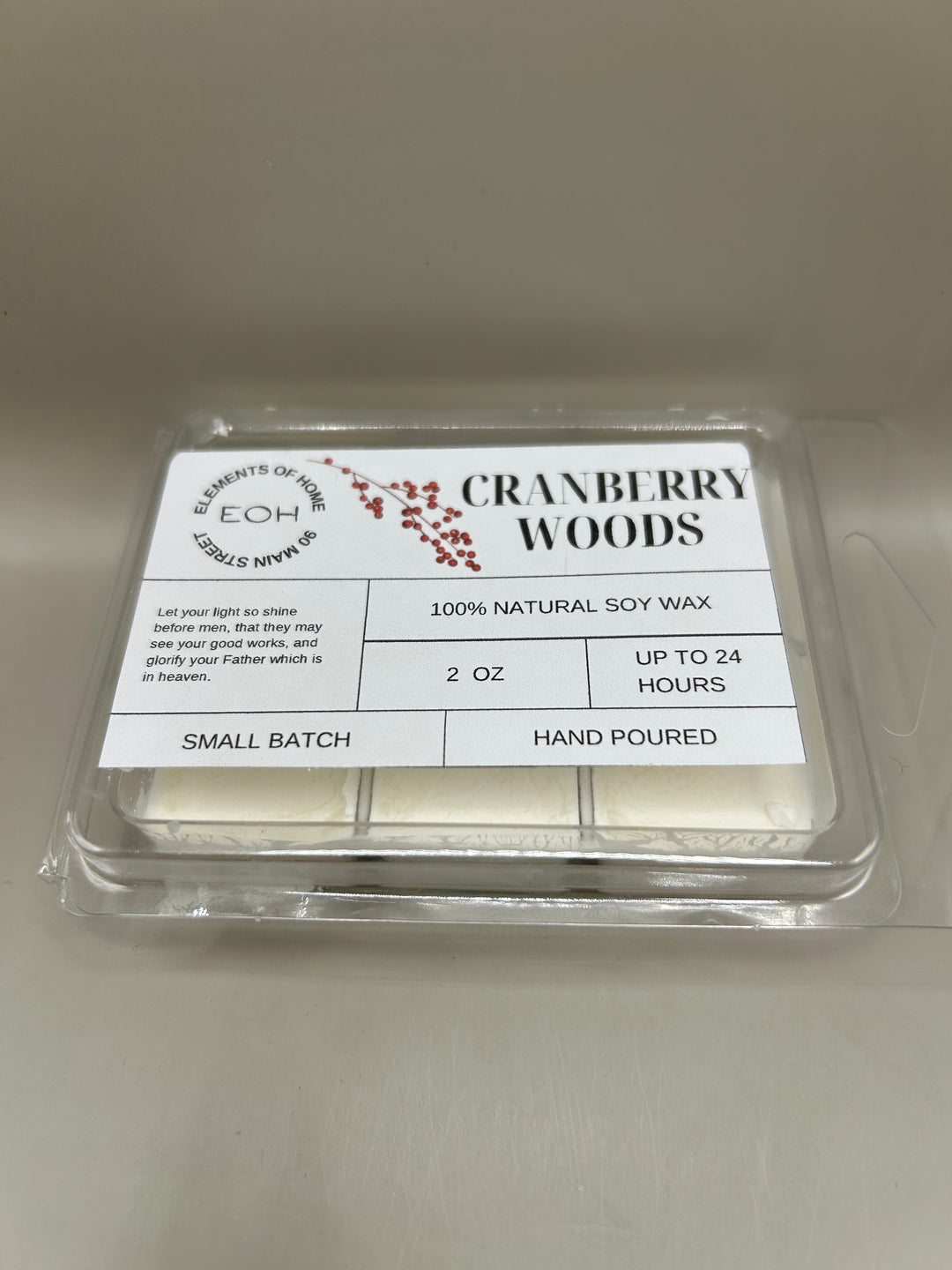 Cranberry Woods Candles