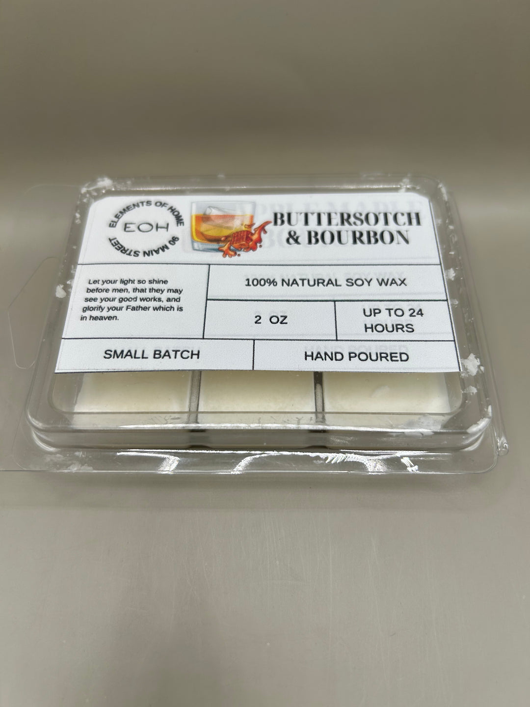 Butterscotch & Bourbon Candles