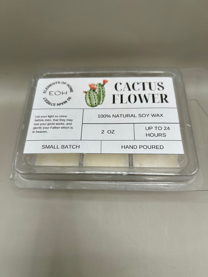 Cactus Flower Candles