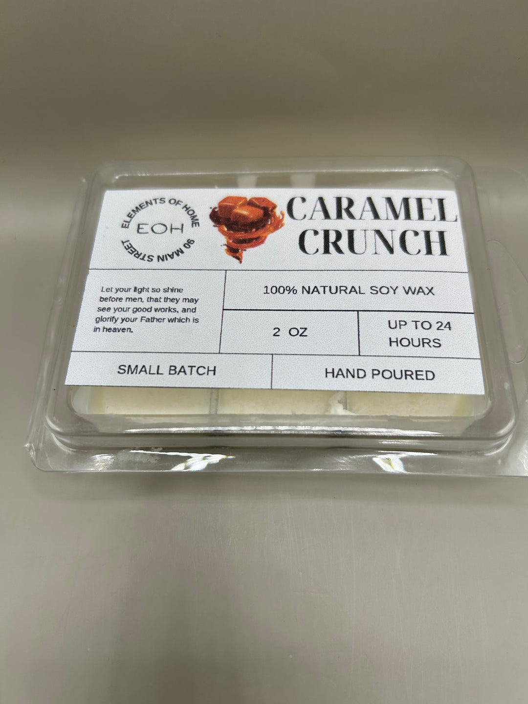 Caramel Crunch Candles