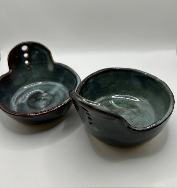 Floating Blue Pottery