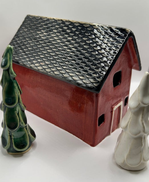 Miniature Red Barn