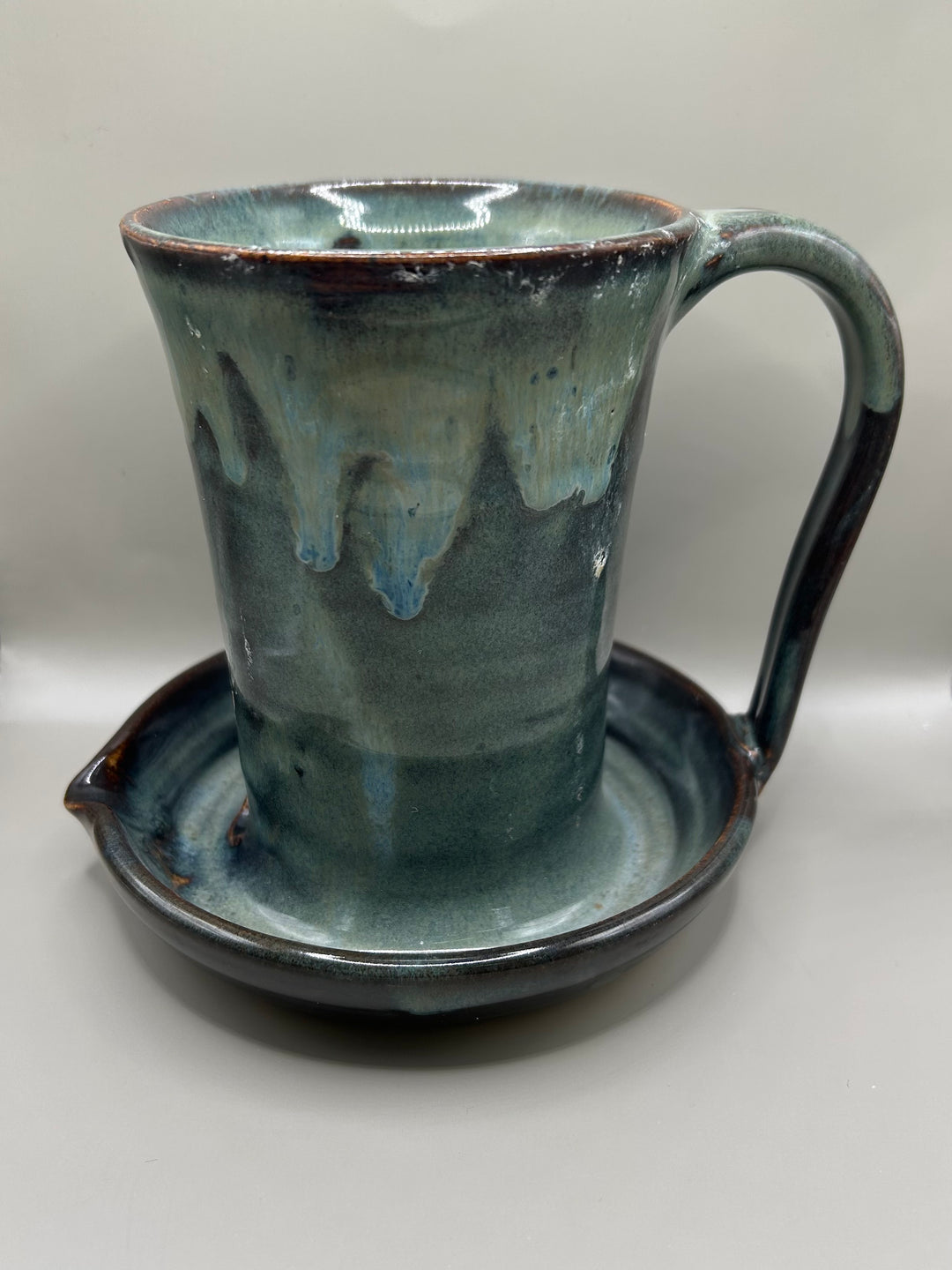Floating Blue Pottery