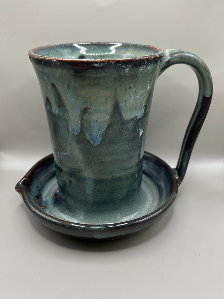 Floating Blue Pottery