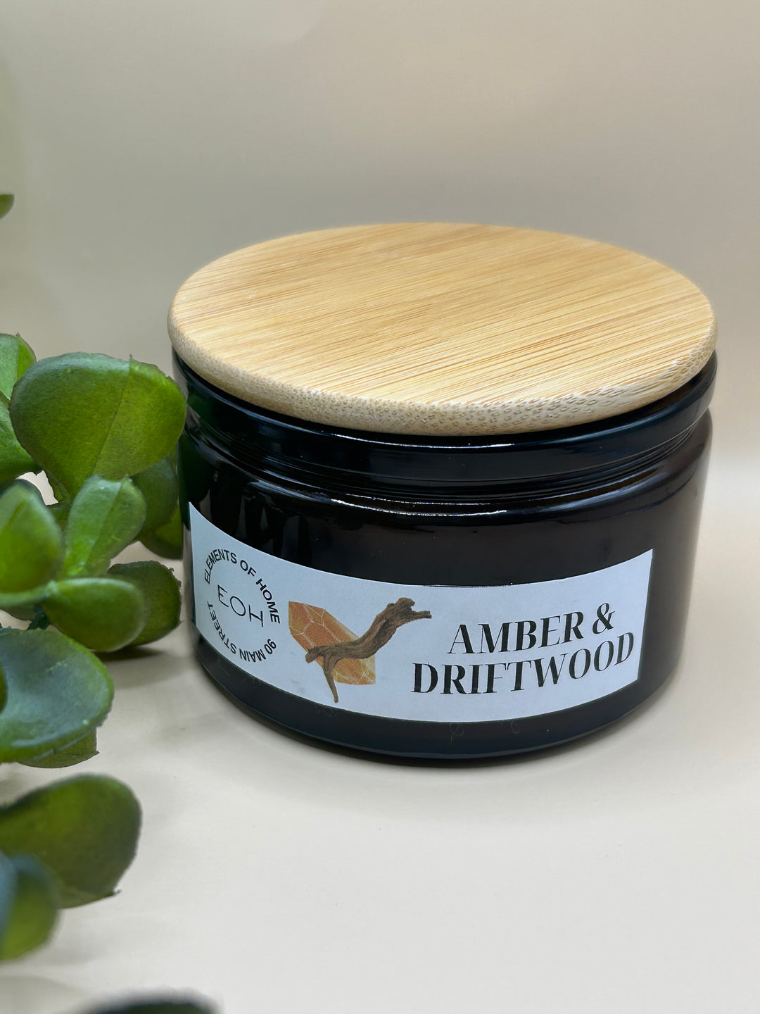 Amber & Driftwood Candles