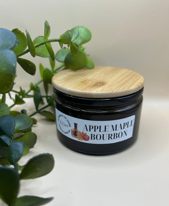 Apple Maple Bourbon Candles