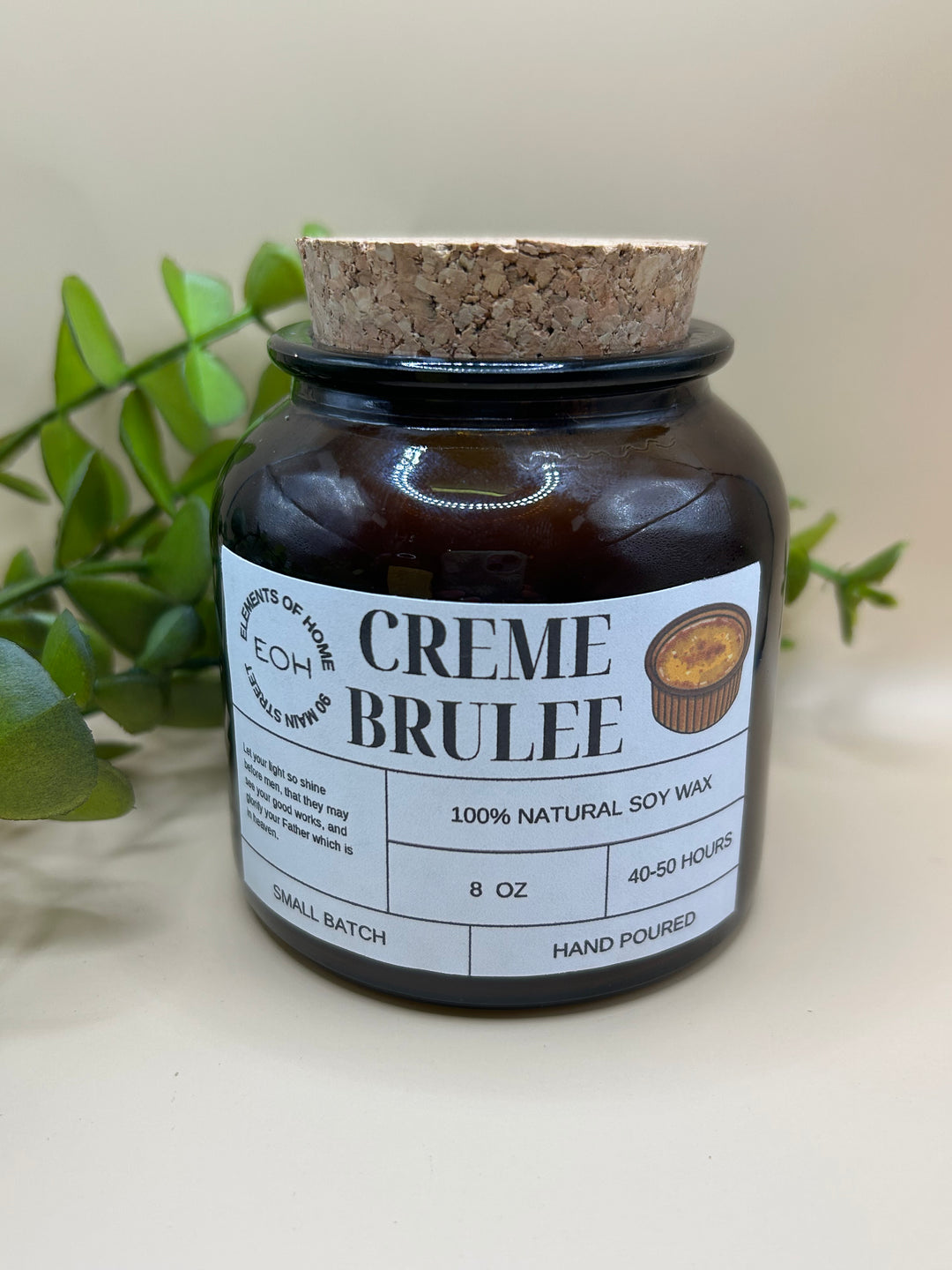 Creme Brulee Candles