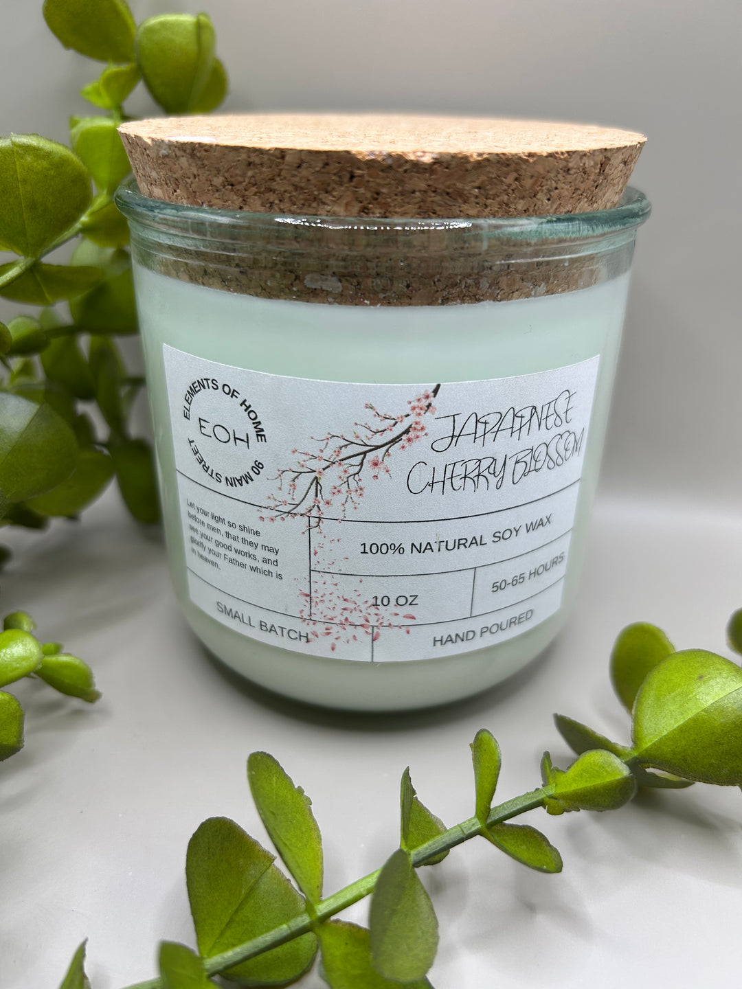 Japanese Cherry Blossom Candles