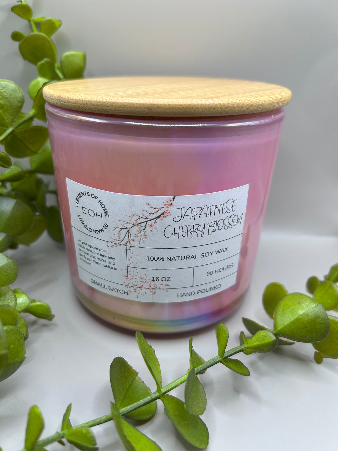 Japanese Cherry Blossom Candles
