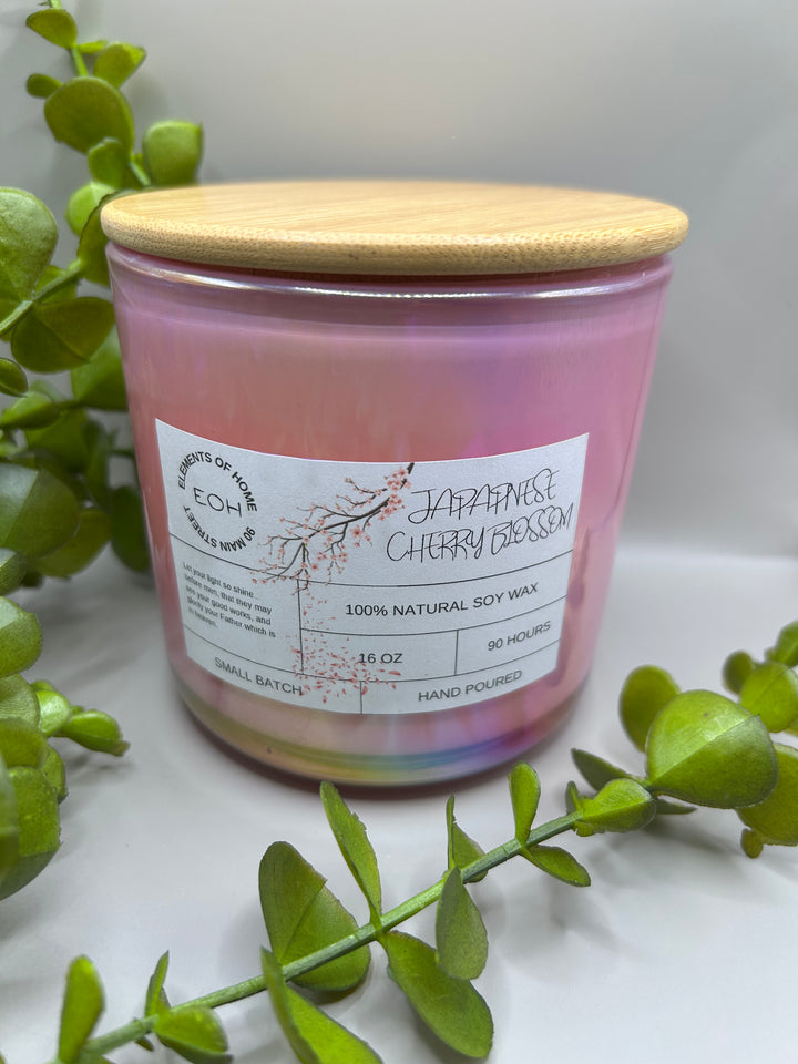 Japanese Cherry Blossom Candles