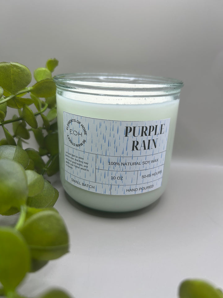 Purple Rain Candles