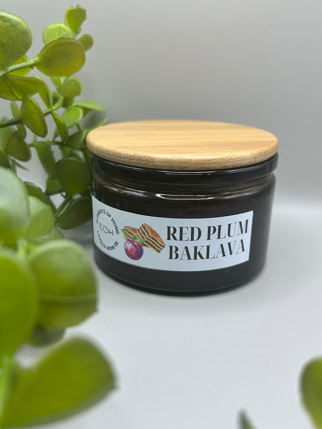 Red Plum Baklava Candles