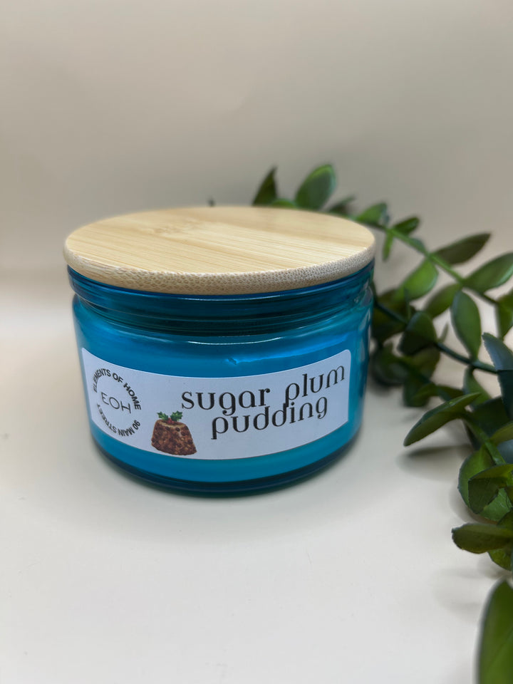 Sugar Plum Pudding Candles