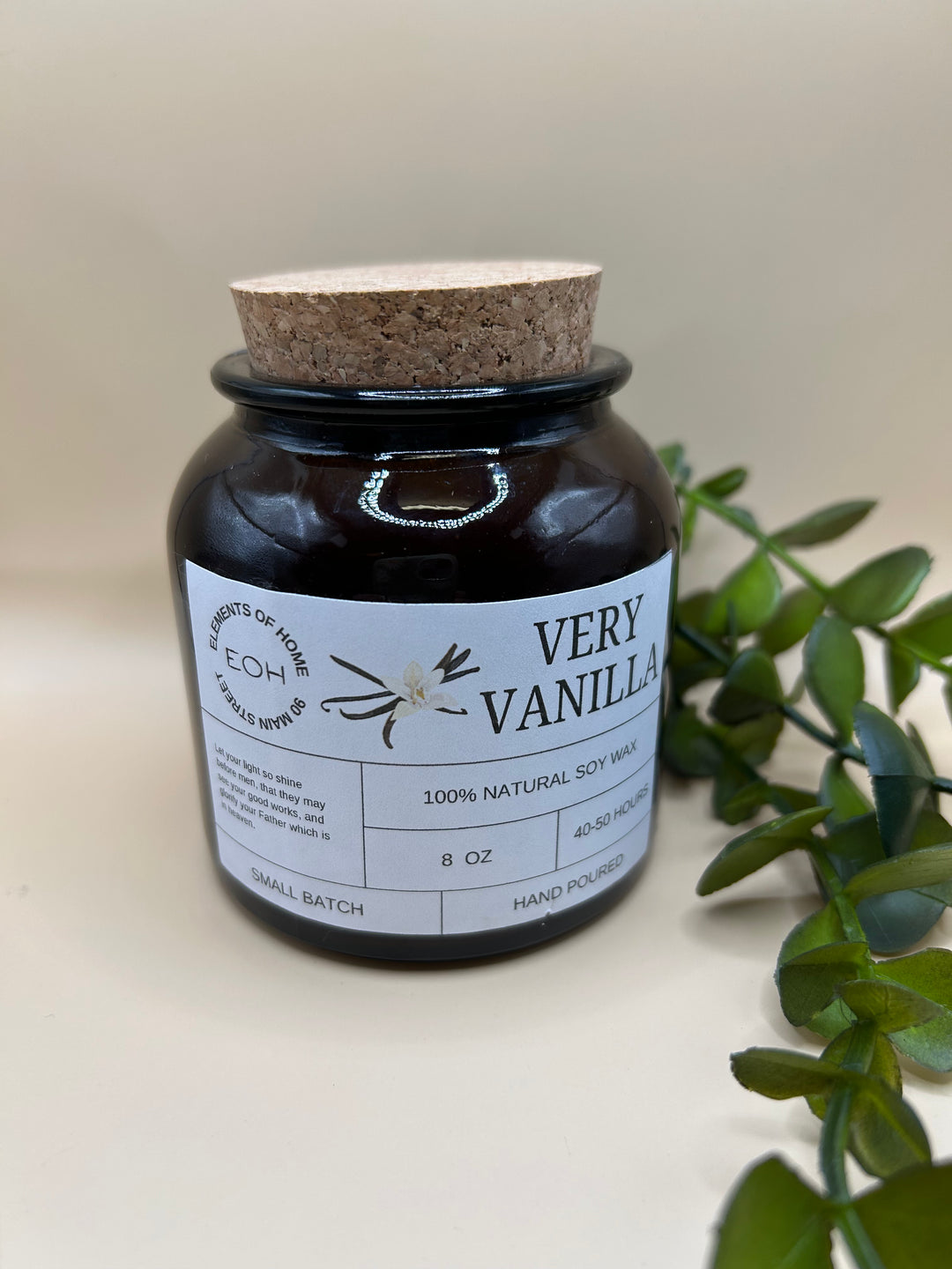 Very Vanilla Candles
