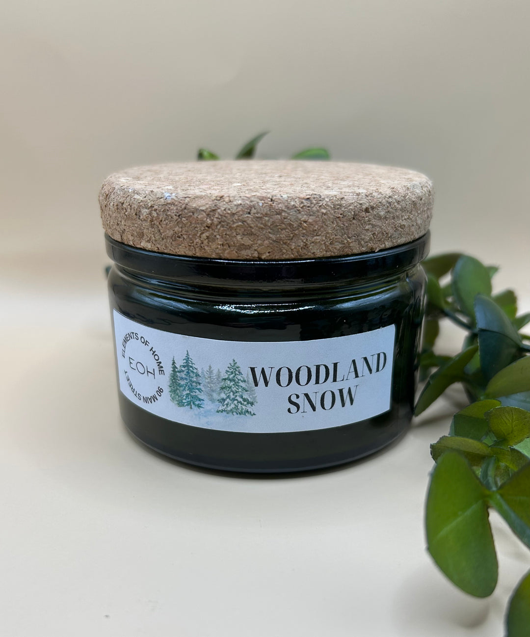 Woodland Snow Candles