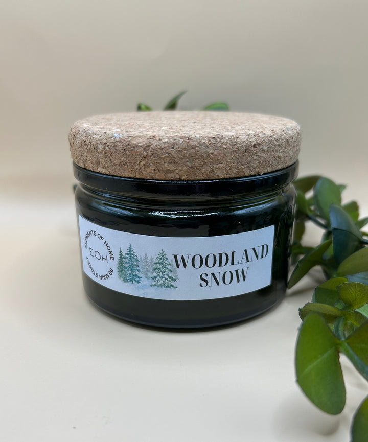 Woodland Snow Candles