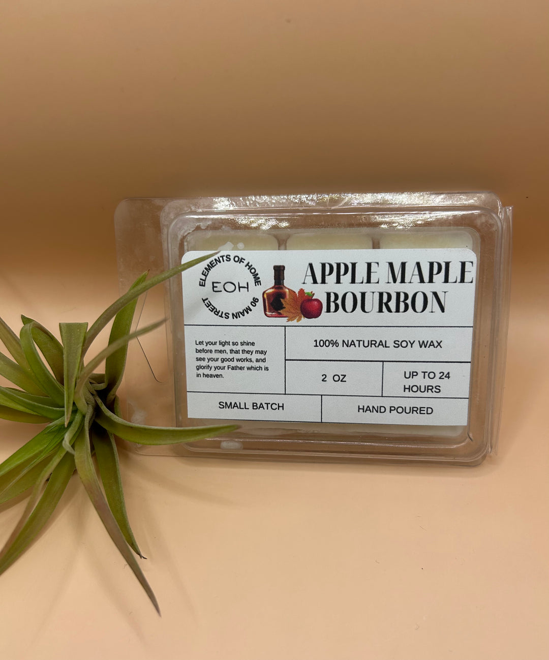 Apple Maple Bourbon Candles