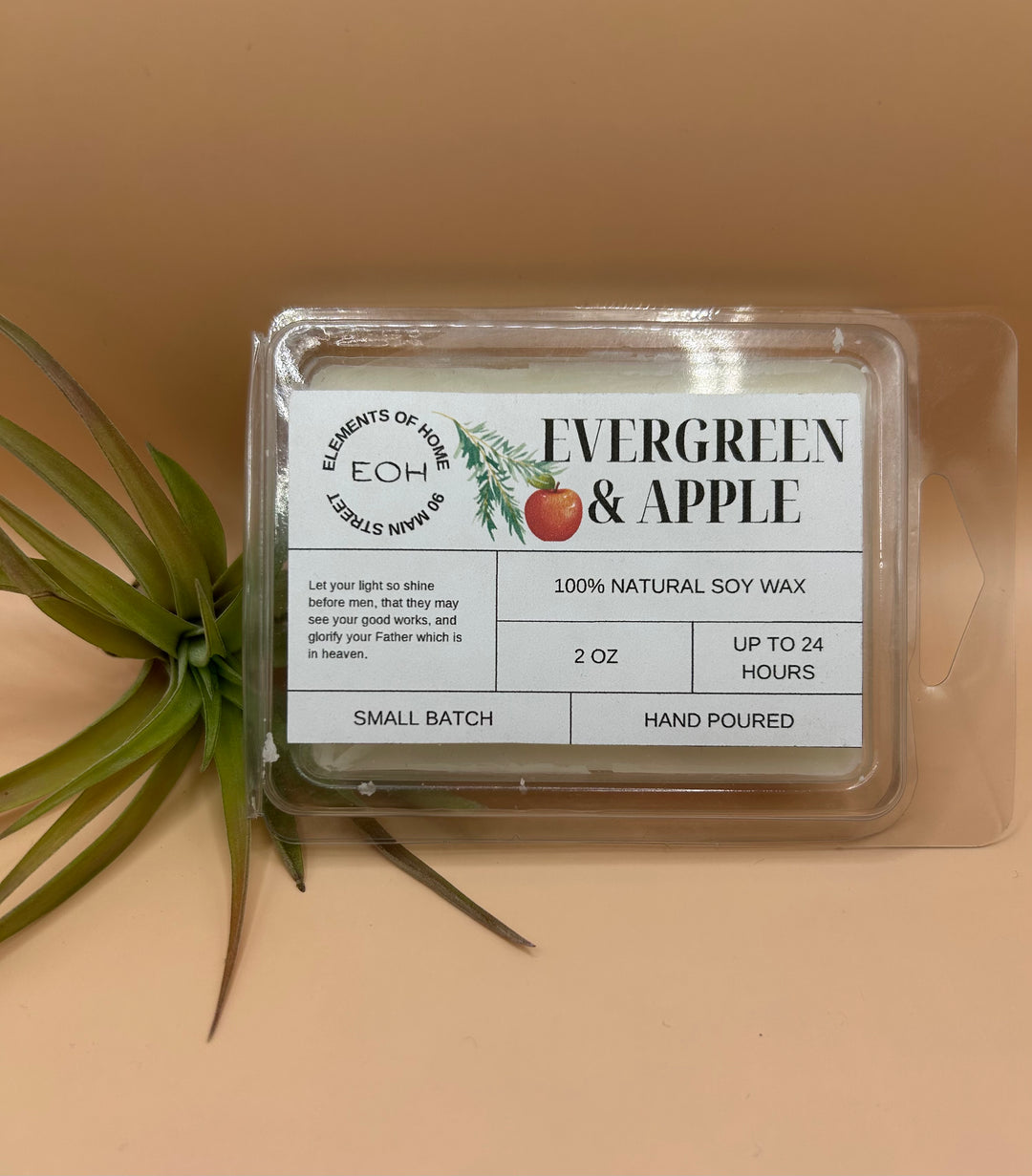 Evergreen & Apple Candles