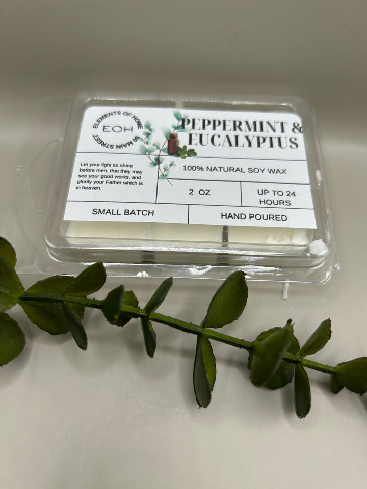 Peppermint & Eucalyptus Candles