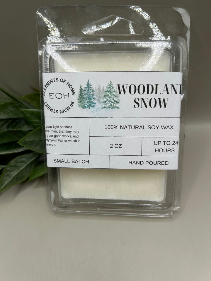 Woodland Snow Candles