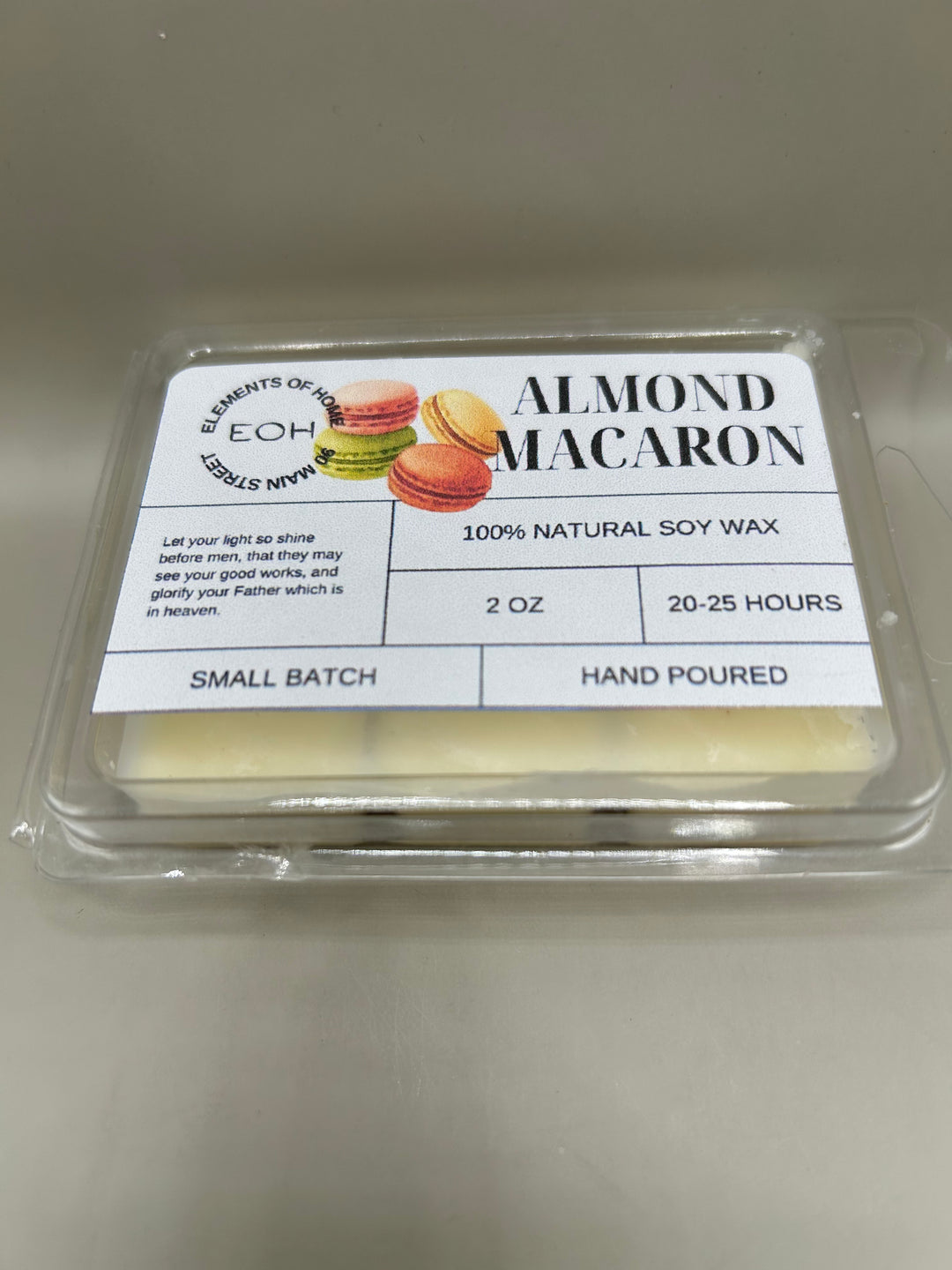 Almond Macaron Candles