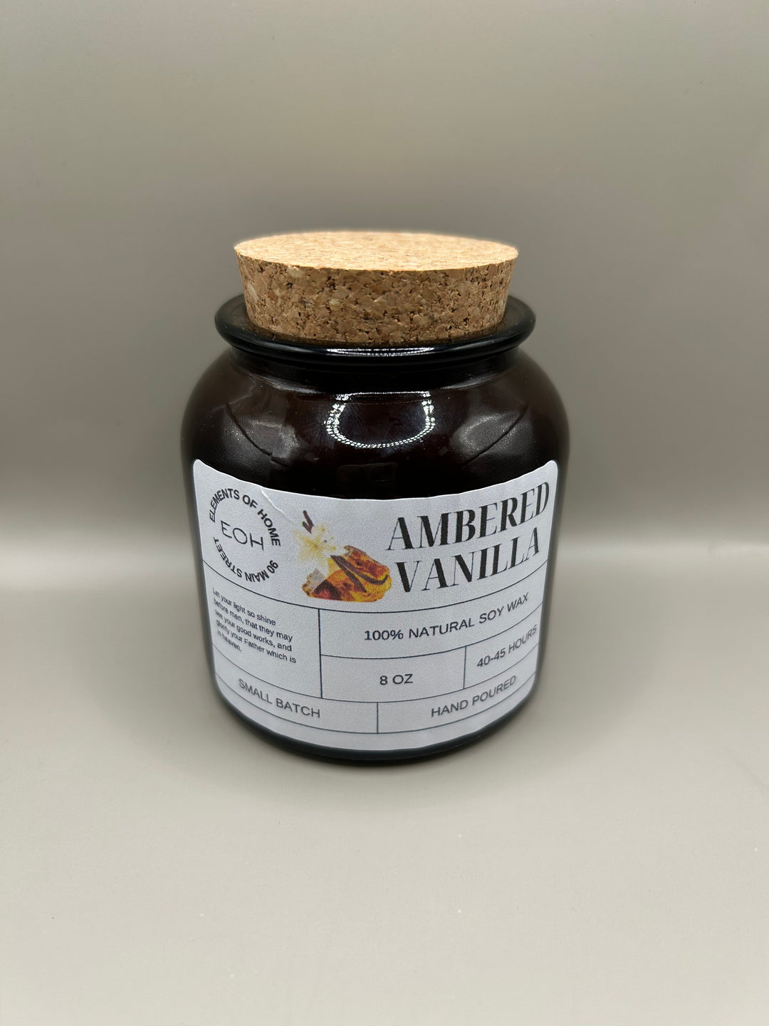 Ambered Vanilla Candles