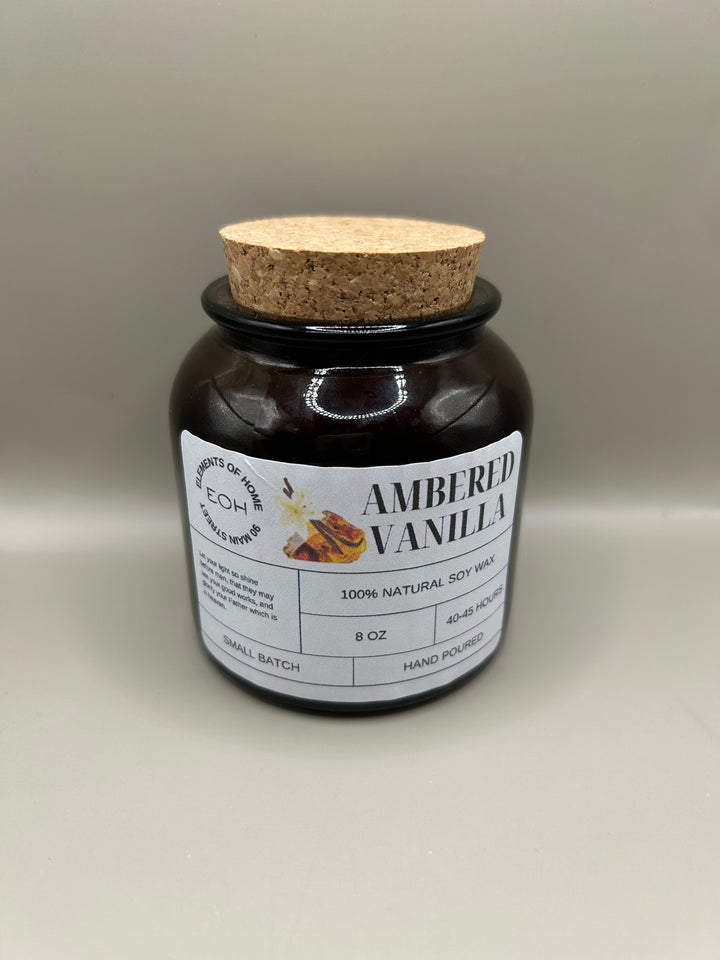 Ambered Vanilla Candles