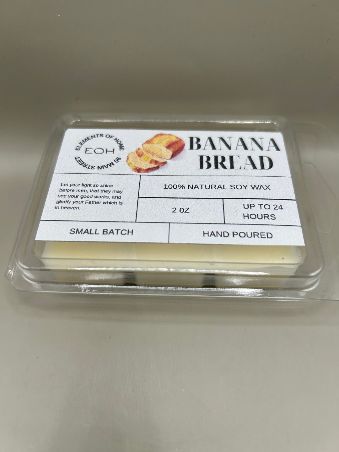 Banana Bread Candles
