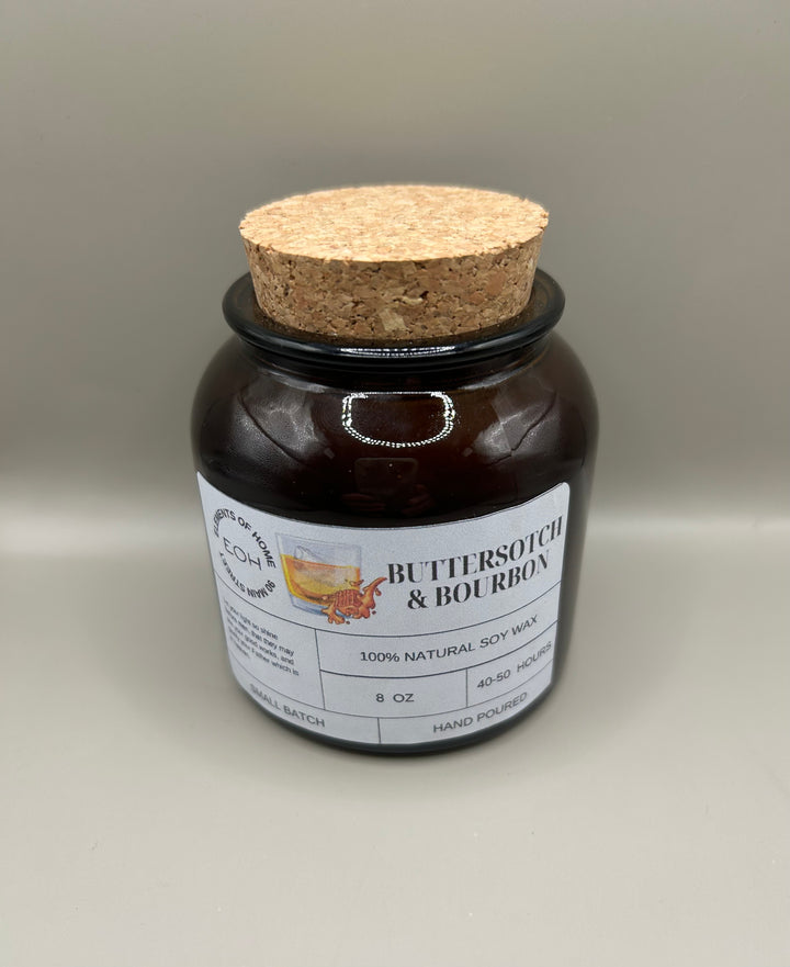 Butterscotch & Bourbon Candles