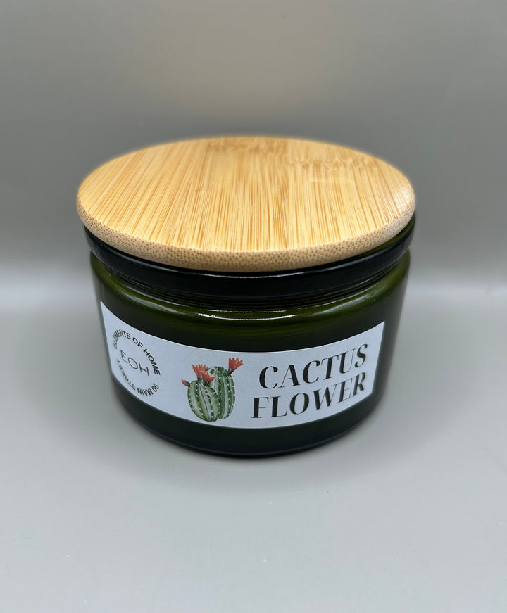 Cactus Flower Candles