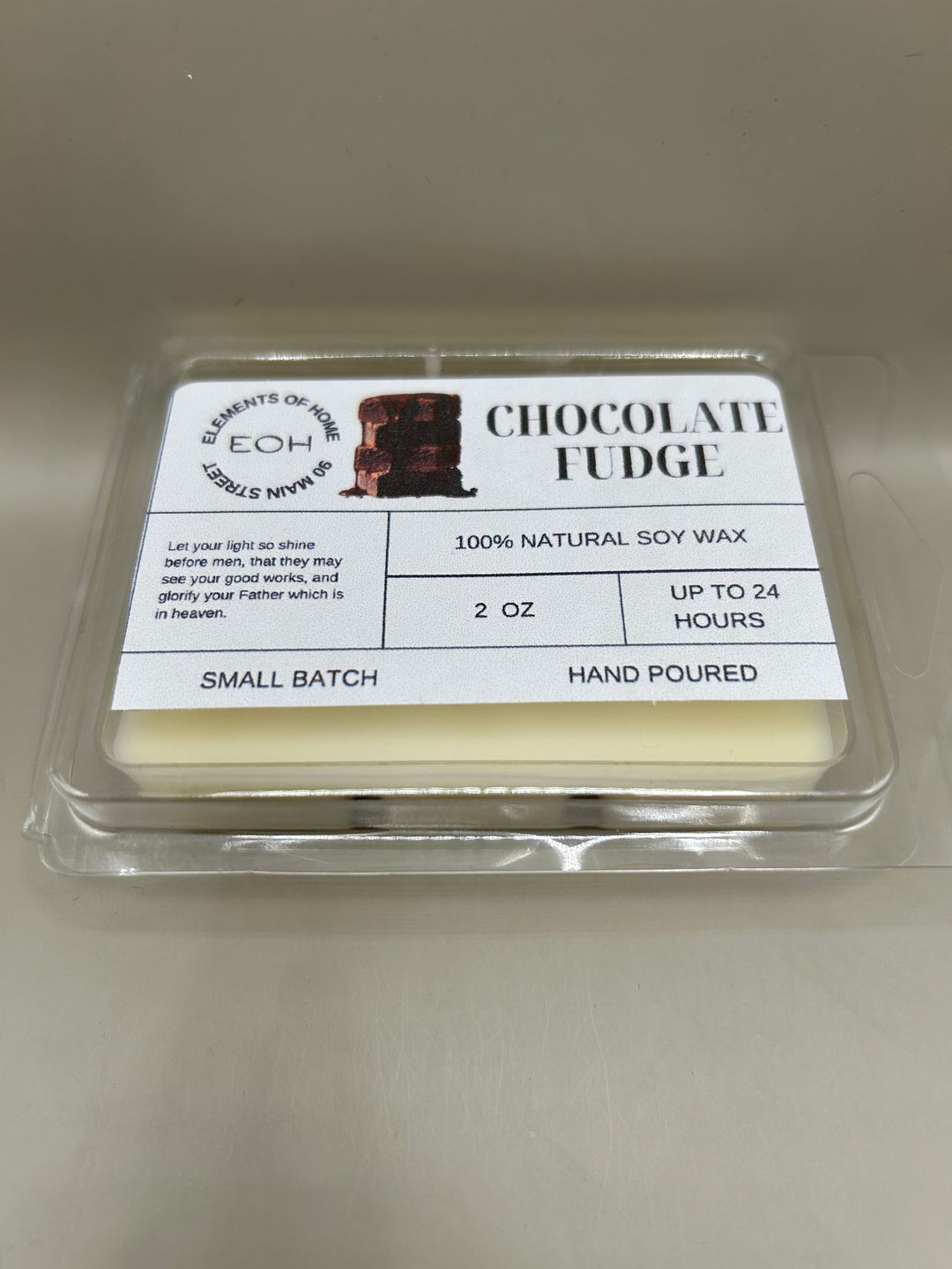 Chocolate Fudge Candles