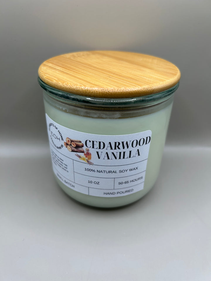 Cedarwood Vanilla Candles