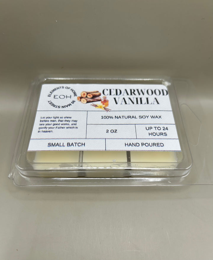 Cedarwood Vanilla Candles