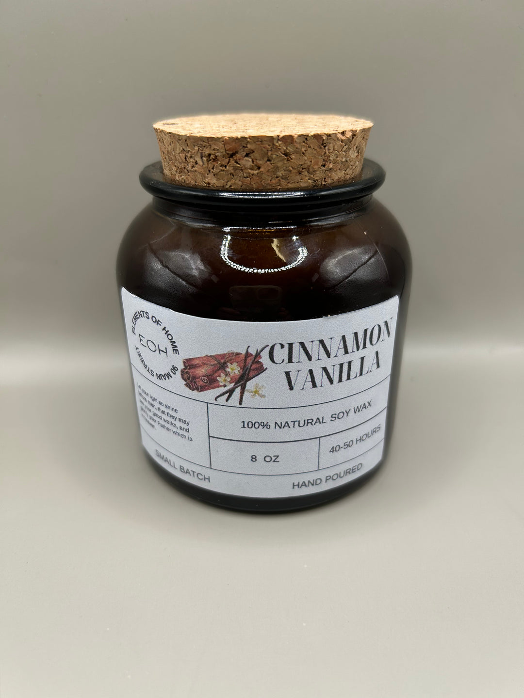 Cinnamon Vanilla Candles