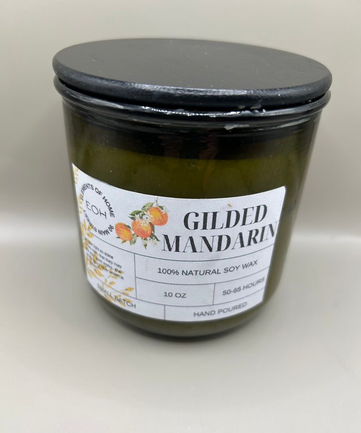 Gilded Mandarin Candles